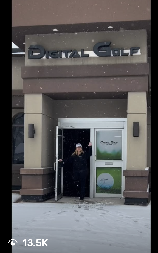 Crop of a Digital Golf Fort Erie social post.